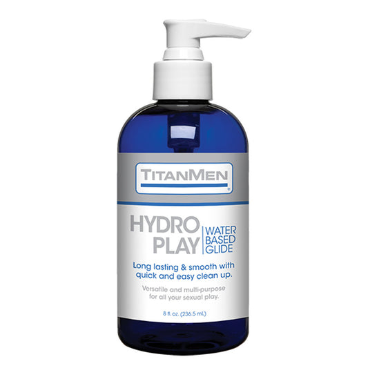 TitanMen Hydro-Play Water Based Glide - 8oz.