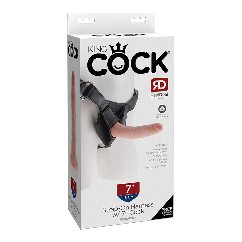 King Cock Strap-On Harness W/ Cock