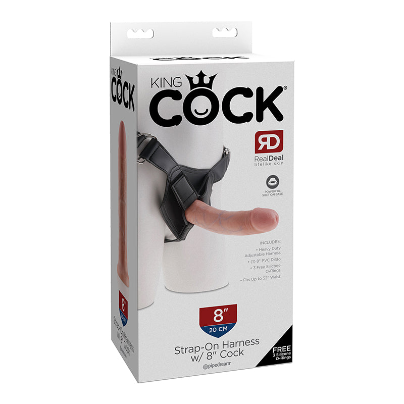 King Cock Strap-On Harness W/ Cock