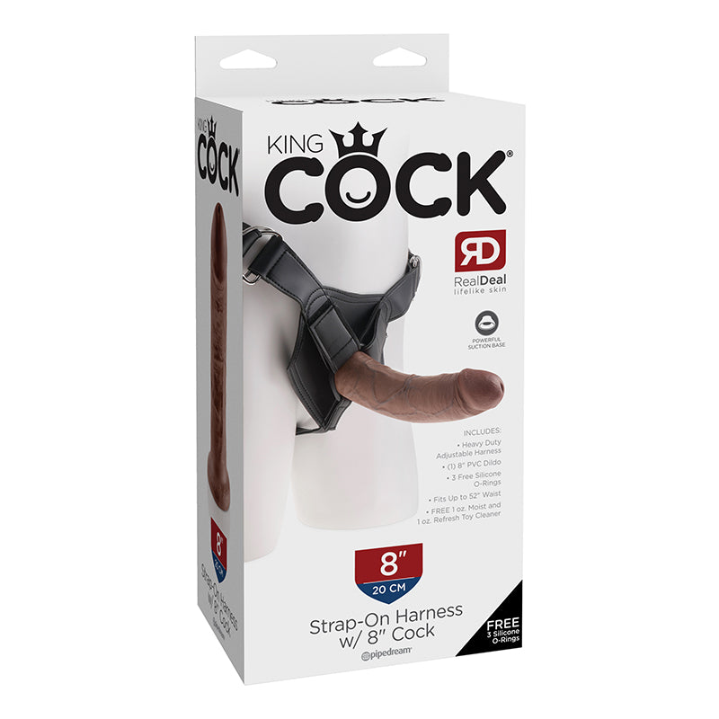 King Cock Strap-On Harness W/ Cock