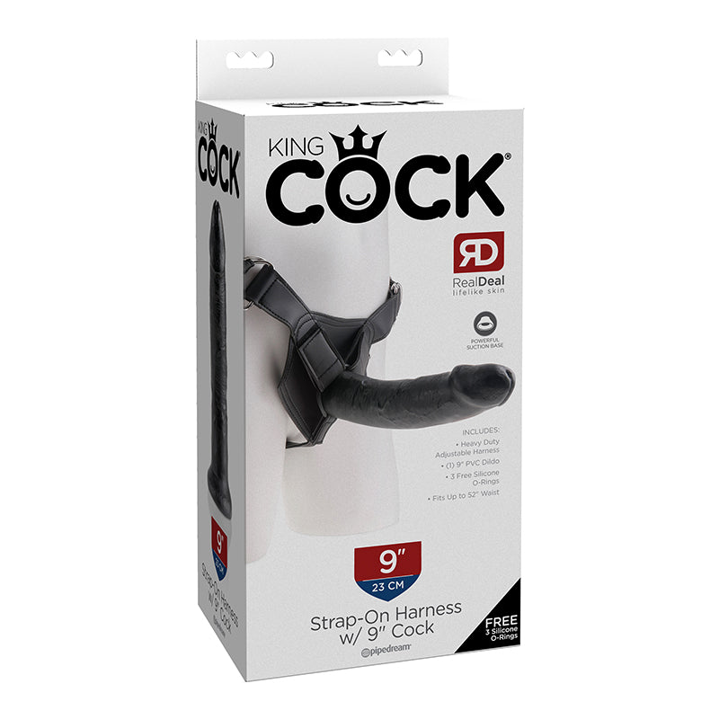 King Cock Strap-On Harness W/ Cock