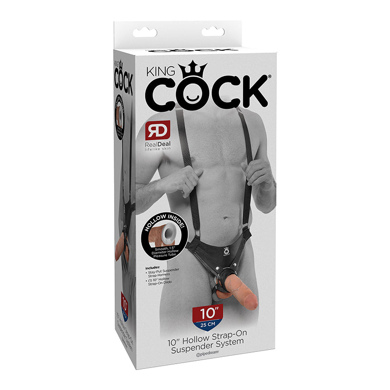 King Cock Hollow Strap On Suspender System