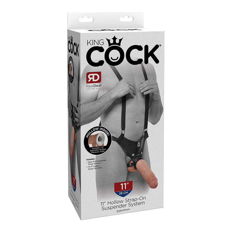 King Cock Hollow Strap On Suspender System