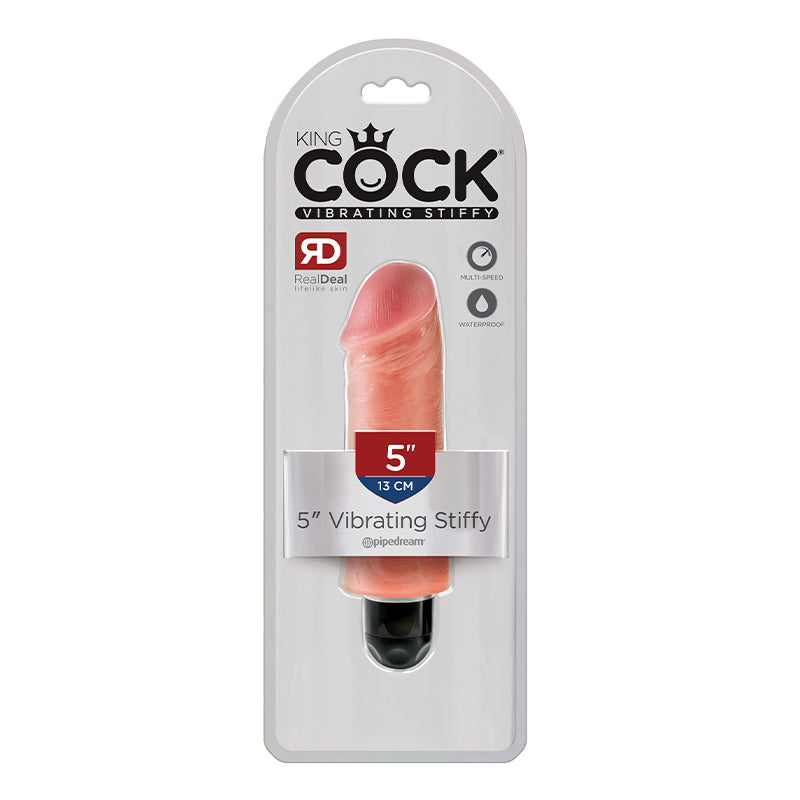 King Cock 5" Vibrating Stiffy