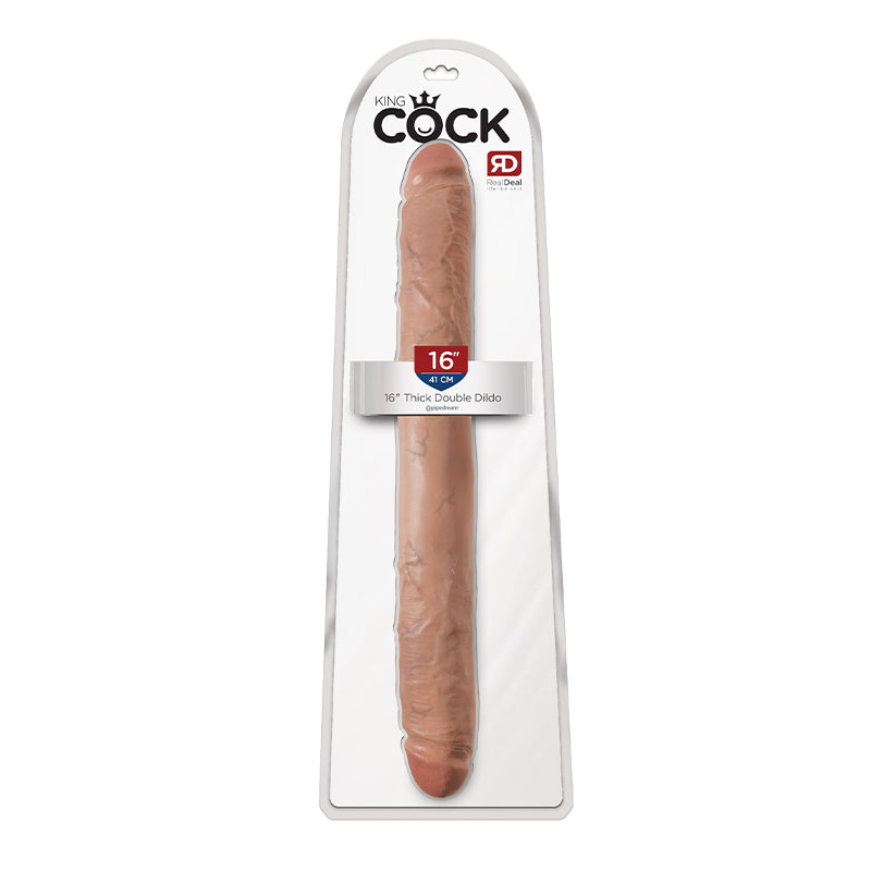 King Cock 16" Double Dildo
