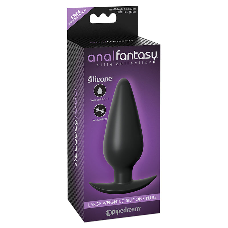 Anal Fantasy Elite Weighted Silicone Plug