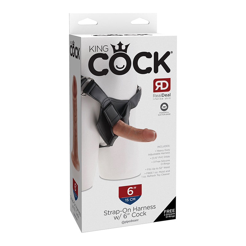 King Cock Strap-On Harness W/ Cock