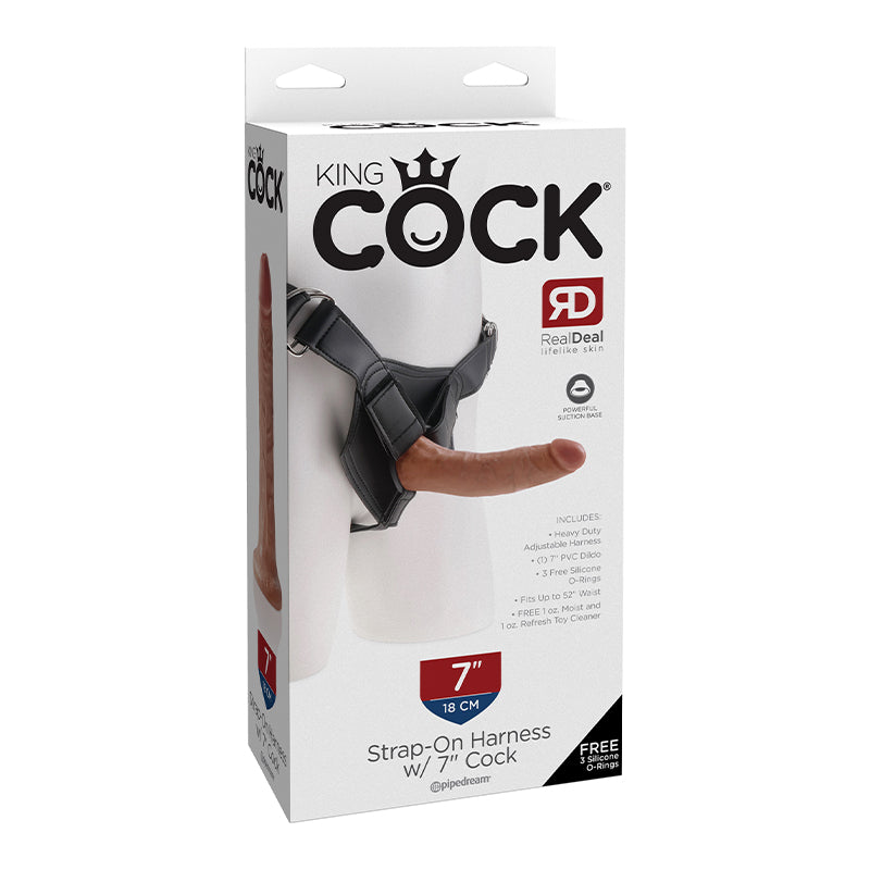 King Cock Strap-On Harness W/ Cock