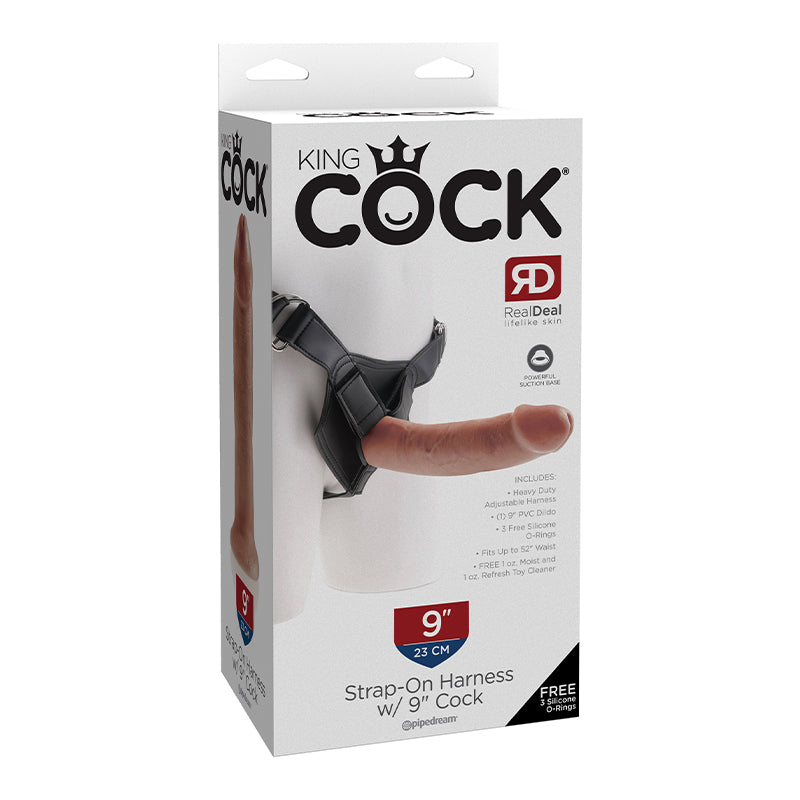 King Cock Strap-On Harness W/ Cock