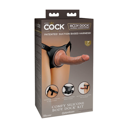 King Cock Elite Silicone Body Dock Kit