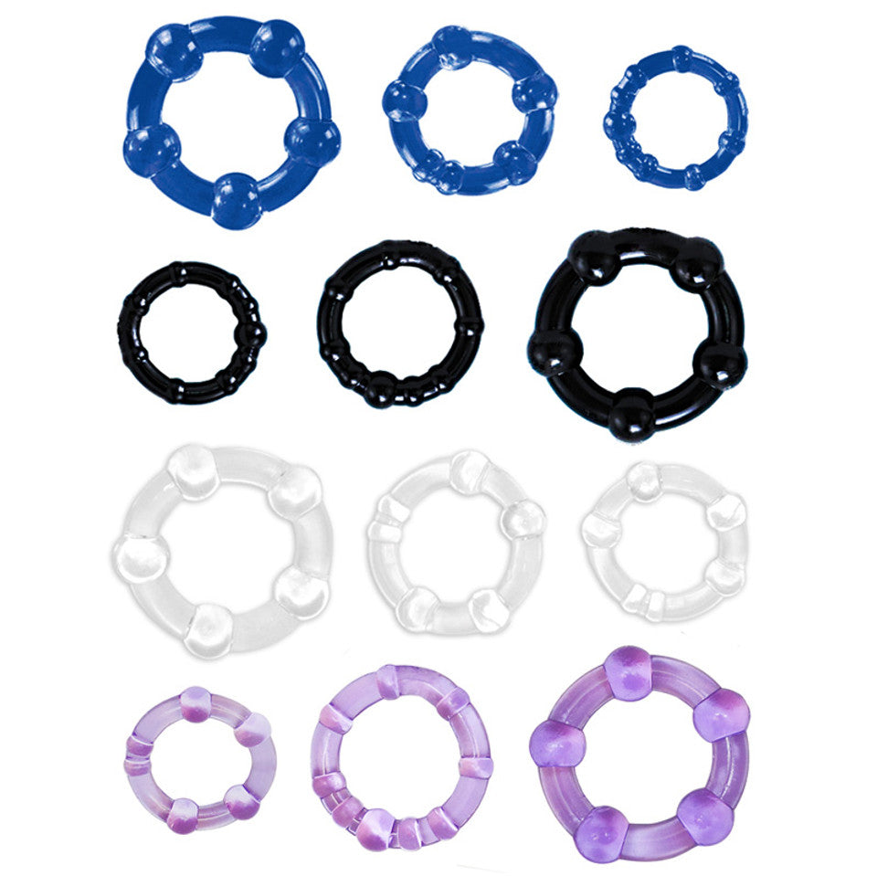 Stay Hard Beaded Cockring