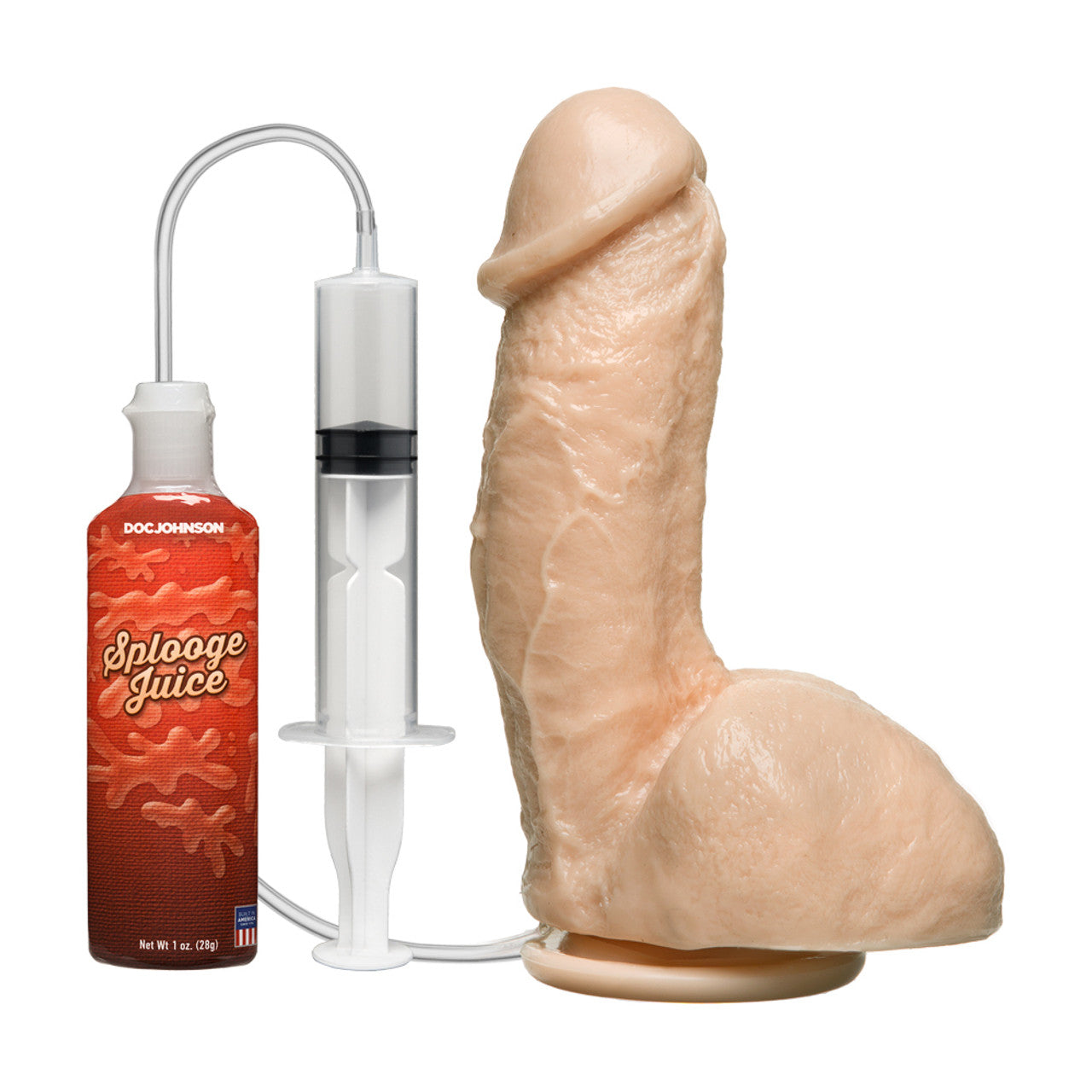 The Amazing Squirting Realistic Cock