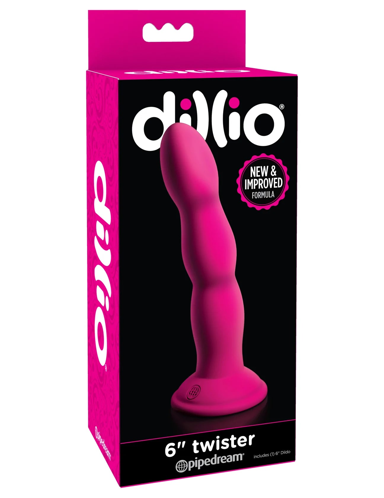 Dillio 6" Twister Dildo