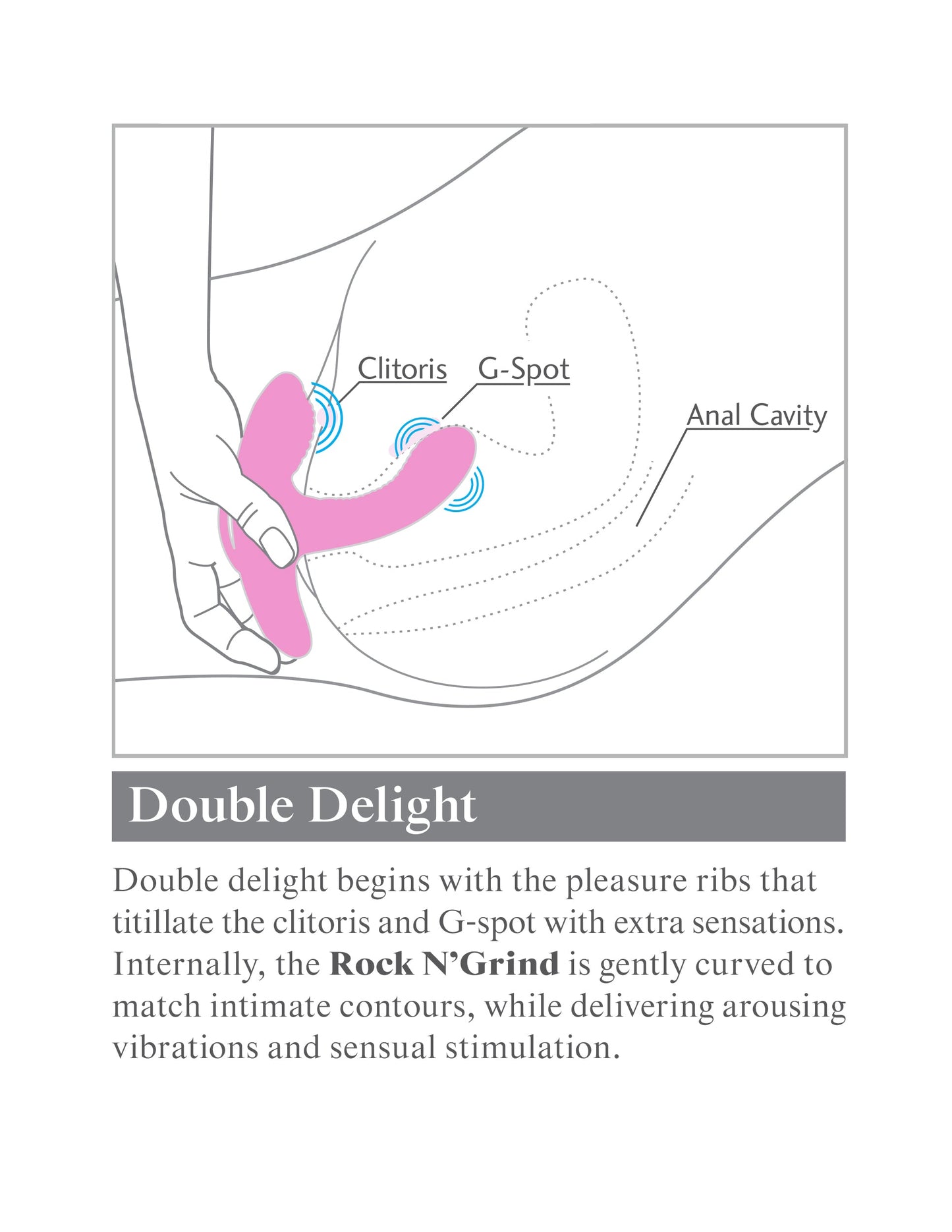 3Some Rock N Grind - Pink