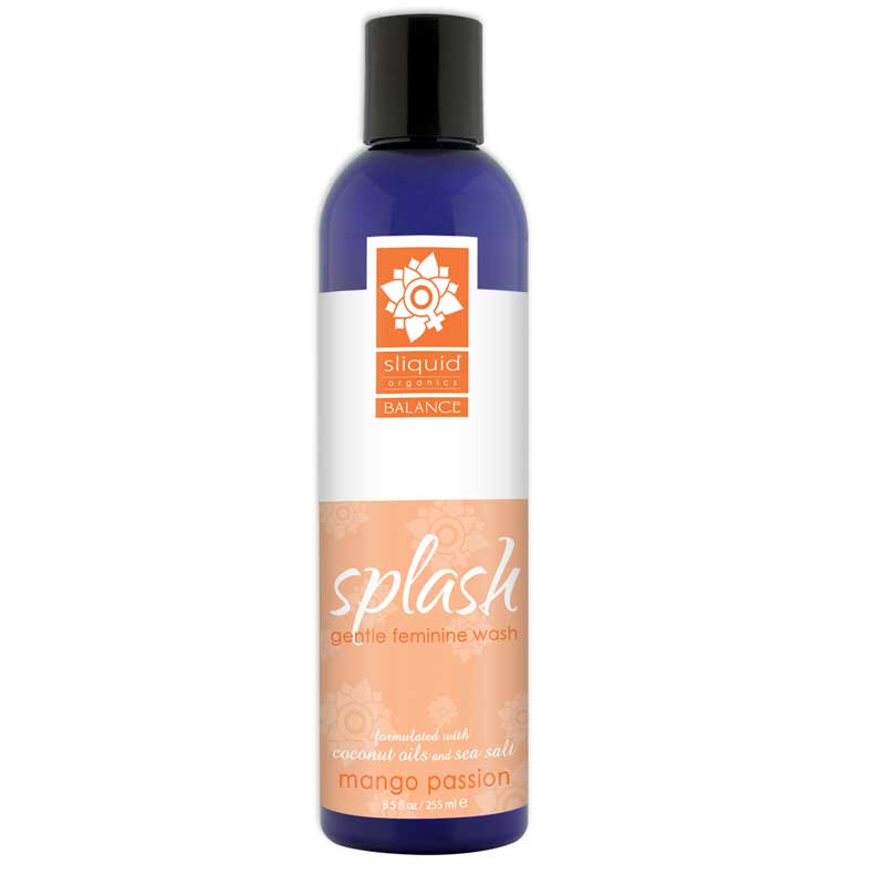 Sliquid Splash Feminine Wash Mango Passion 8.5 oz.