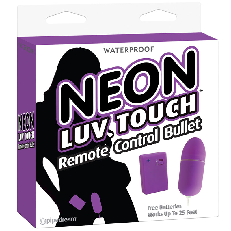 Neon Luv Touch Remote Control Bullet