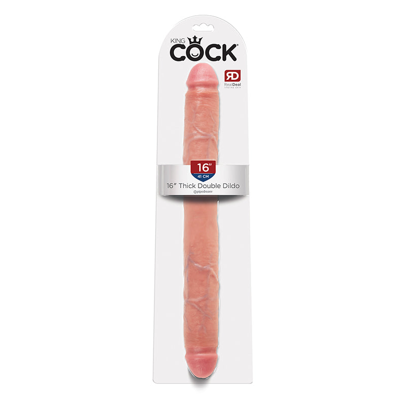 King Cock 16" Double Dildo