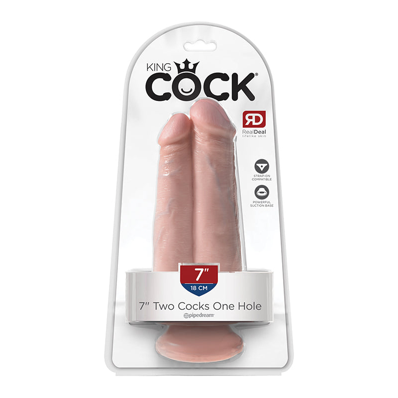 King Cock Two Cocks One Hole