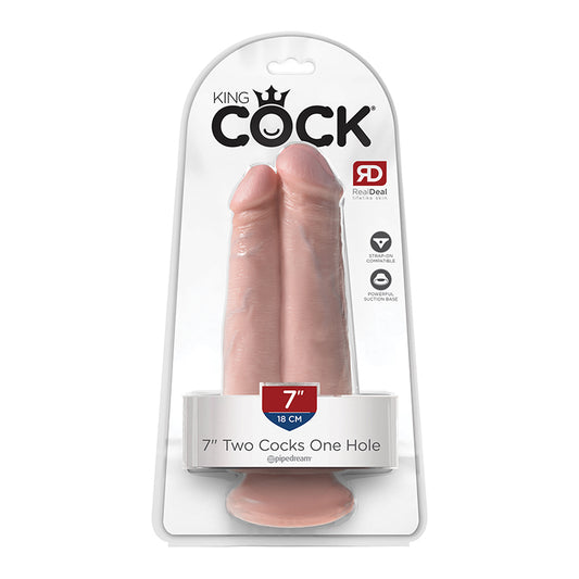 King Cock Two Cocks One Hole