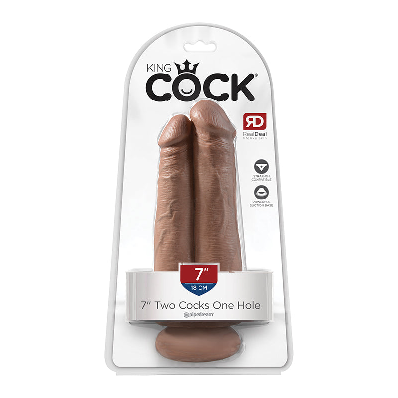 King Cock Two Cocks One Hole