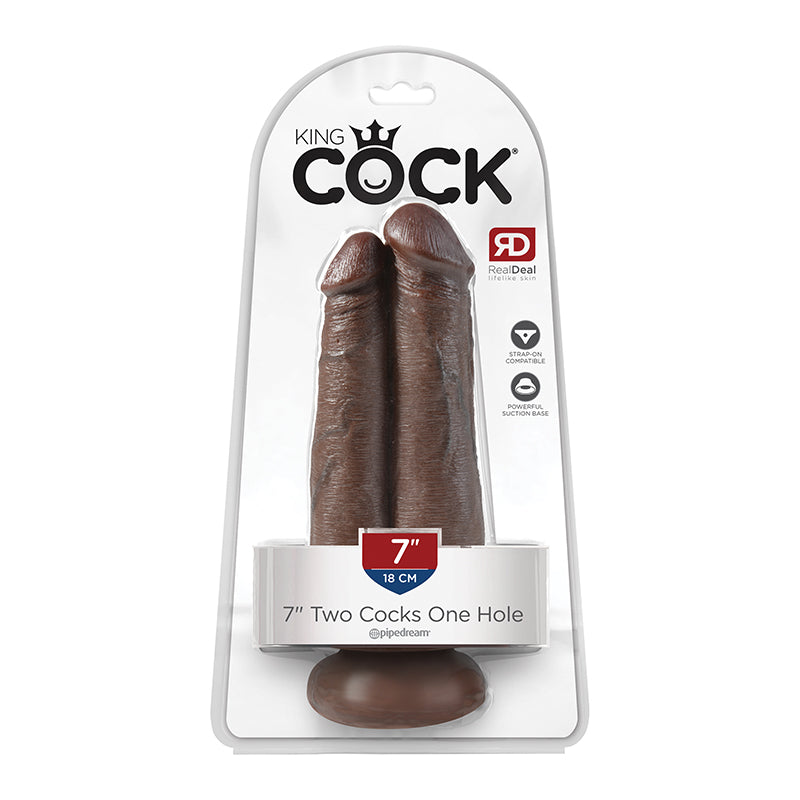 King Cock Two Cocks One Hole