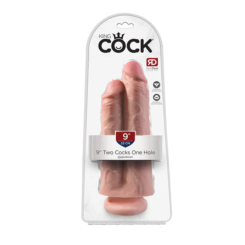 King Cock Two Cocks One Hole