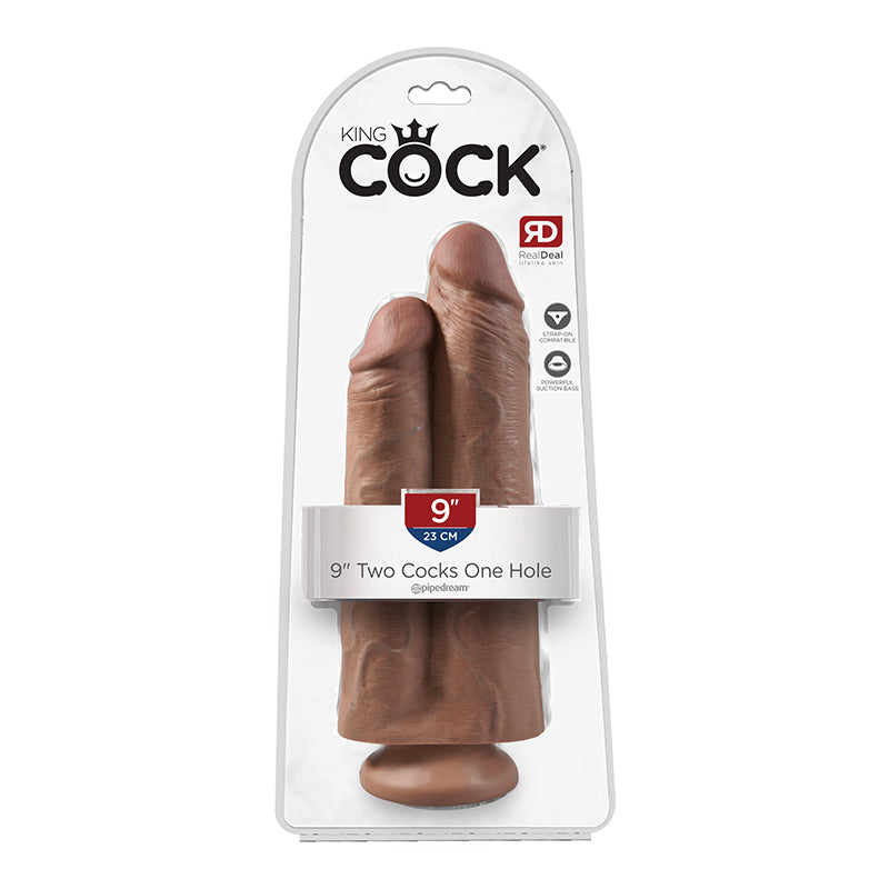 King Cock Two Cocks One Hole