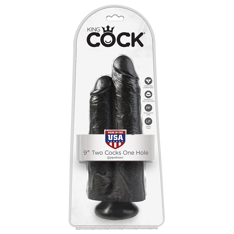 King Cock Two Cocks One Hole