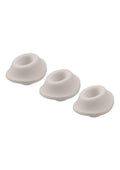 Womanizer 3-Pack Type A Replacement Stimulation Heads Warm Gray S