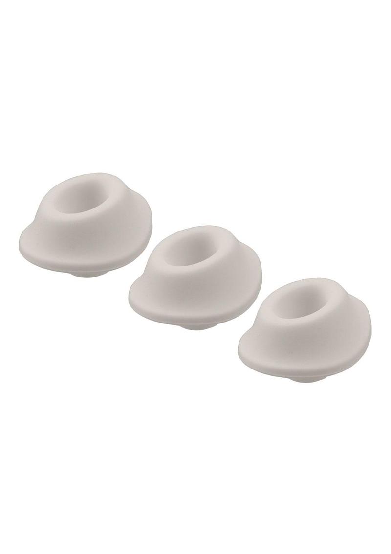 Womanizer 3-Pack Type A Replacement Stimulation Heads Warm Gray S