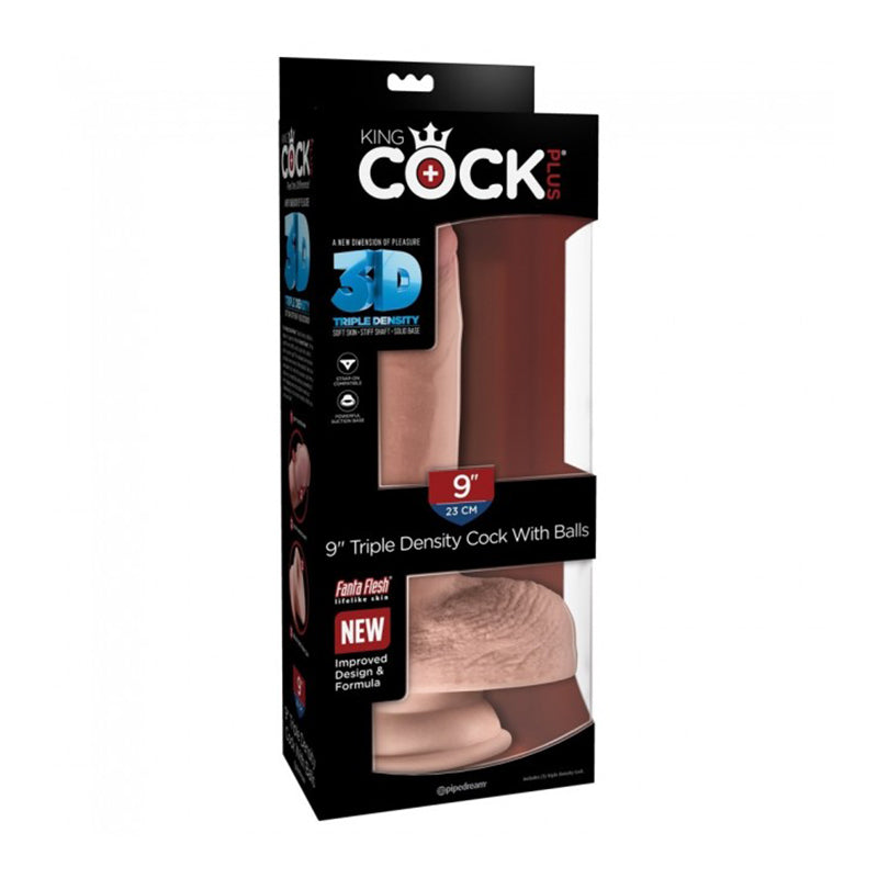 King Cock Plus 5" Triple Density Cock with Balls