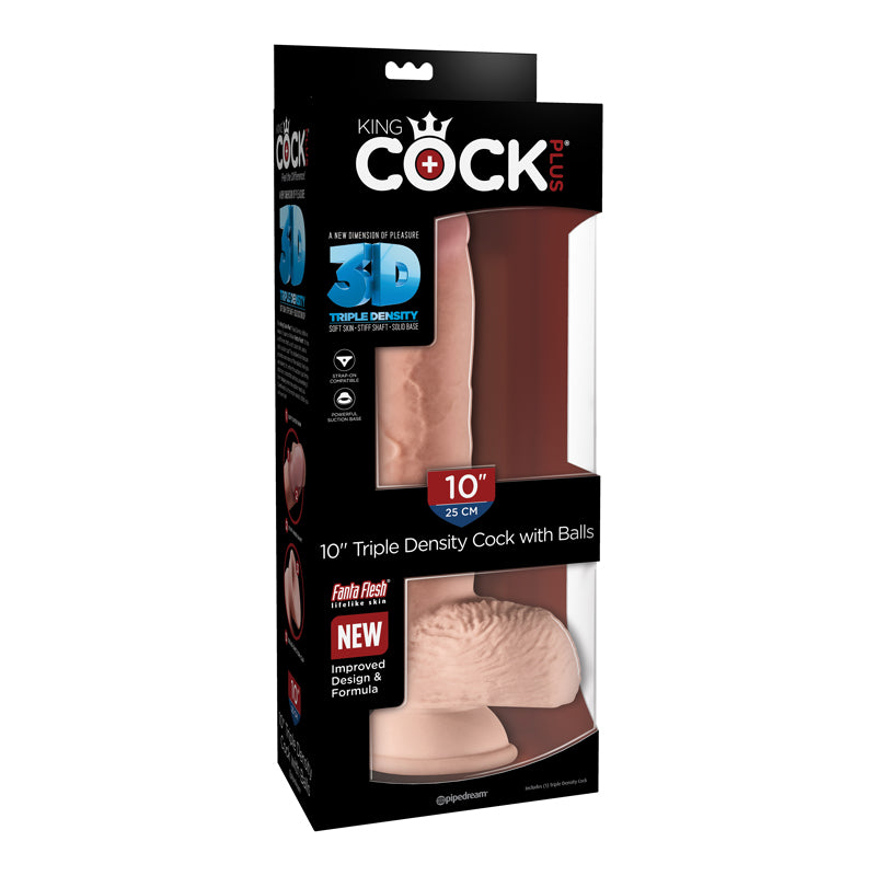 King Cock Plus 5" Triple Density Cock with Balls