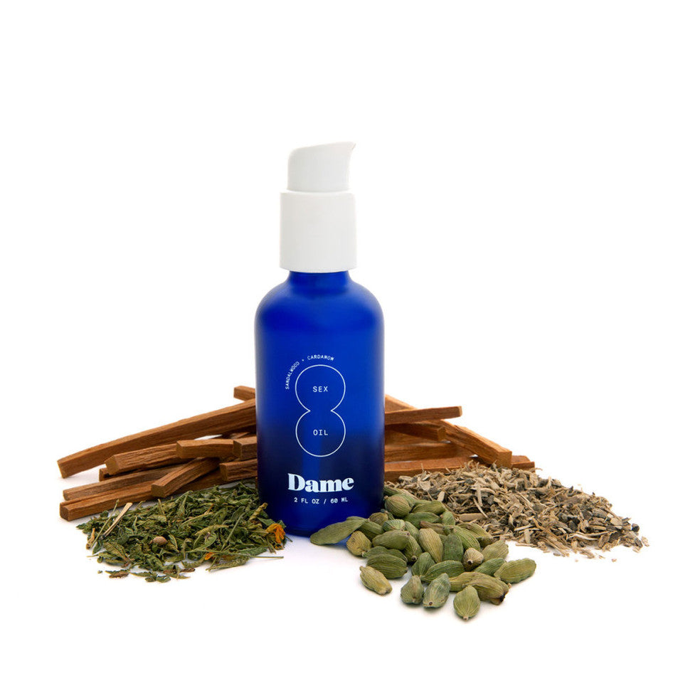 Dame Sex Oil Massage Oil 2 oz.