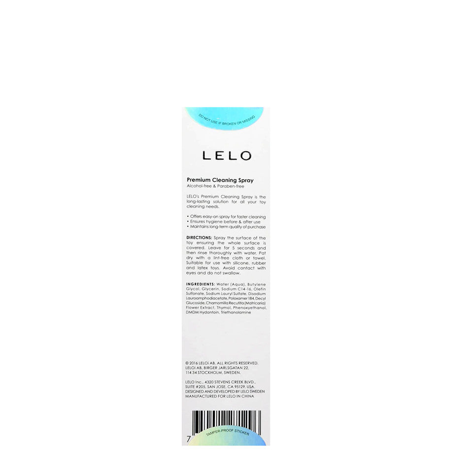 LELO Antibacterial Toy Cleaning Spray 60 ml / 2 oz.