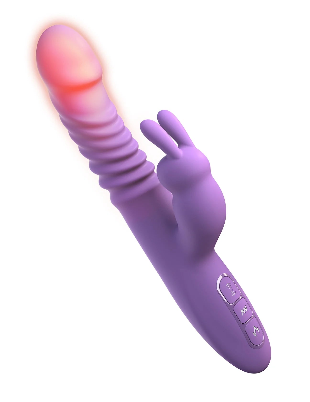 Her Thrusting Silicone Rabbit